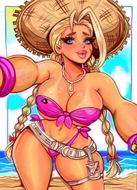 Image of Cammy signed print