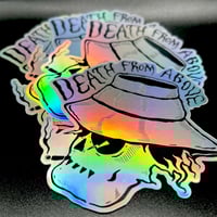 Image 1 of KINFE & PIPE D.O.A. 69' MAC SOG STICKER