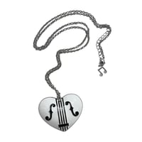 Image 1 of harmony necklace (white)