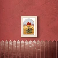 Image 1 of Blooming Aloe- Print 