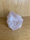 Large raw rose quartz 