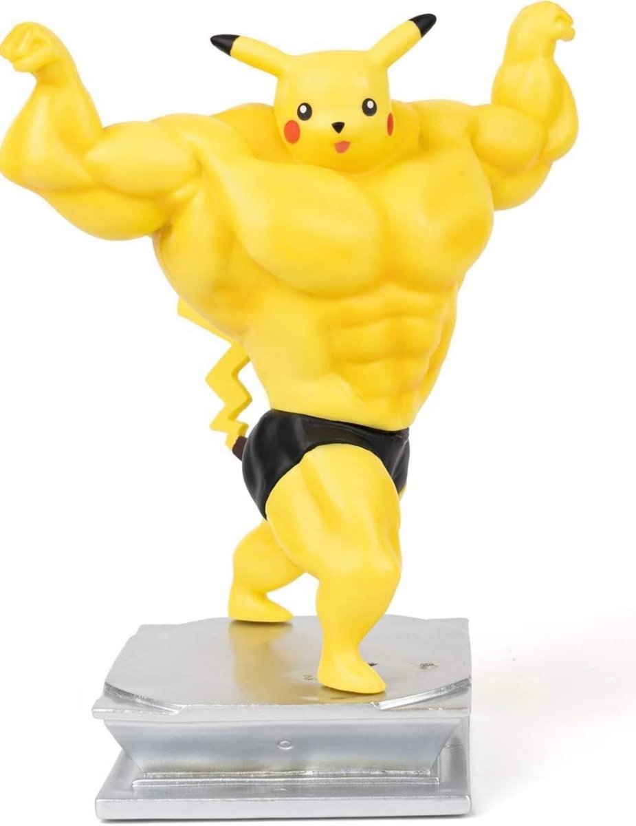Buff Pikachu ⚡️ deskbuddy