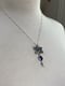 Image of Broadleaf Hydrangea Rose Cut Amethyst Pendant/Necklace (Chain included)