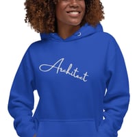 Image 20 of Architect Embroidered Unisex Hoodie Large