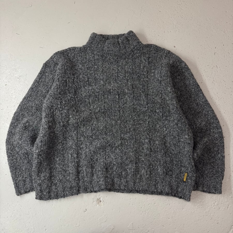 Image of 1990s Armani Wool Mock Neck, Size Large
