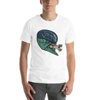 Image 6 of Artbot Alien Bent Back Light-Colored Unisex t-shirt