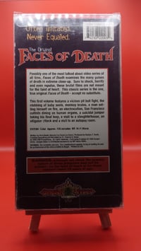 Image 2 of Faces of Death [Parts 1-6] (VHS) 