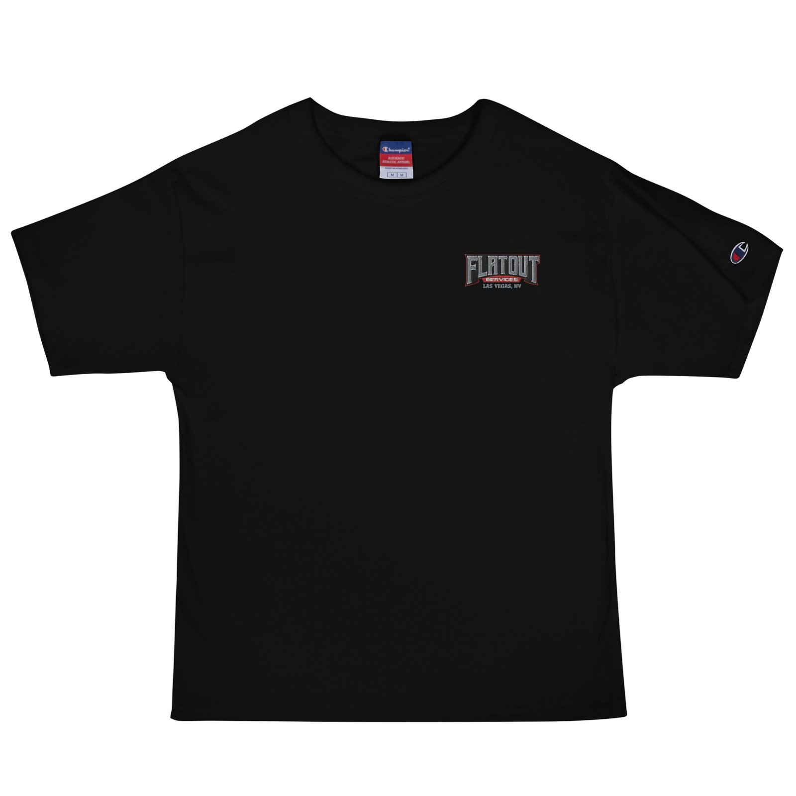 Champion t shirt embroidered best sale