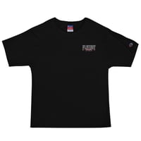 Flat Out Services Heavy Weight Embroidered T-Shirt