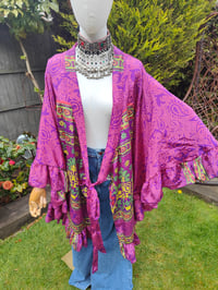 Image 7 of Amara Wrap dress - Pink