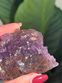 Image 8 of NATURAL RAINBOW IRIDESCENT CUBIC FLUORITE -CHINA- N