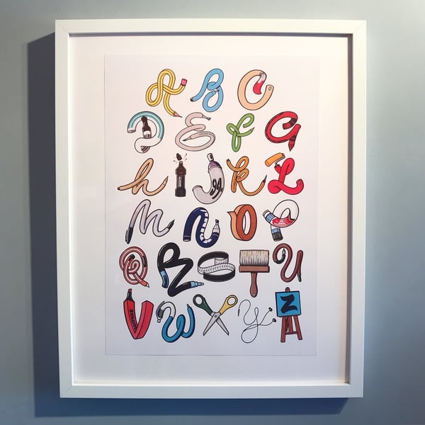 Image of 36 Days Of Type 2018 (A3 reprint)