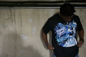 Image of Triple Blue SHOOTER T-Shirt