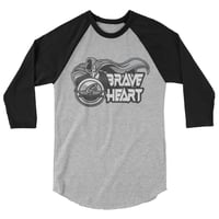 Image 4 of "Brave Heart"  3/4 Sleeve Shirt