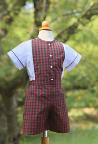 Image 2 of 3T Boy’s Tilly Tartan Short Set