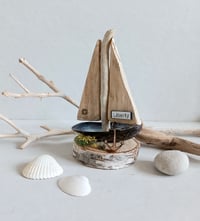 Image 5 of Driftwood Sailboat (made to order)