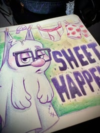 Image 1 of sheet happens (original sketch)