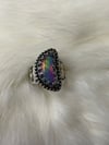 Moons and Bats Opal/Quartz ring