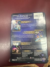 Image 2 of Star Wars Trilogy Best Buy Excluisve Collectible Tin 3 DVD set from 2006 - SEALED 