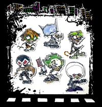 Image 1 of Batwun Stickers