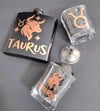 Taurus Zodiac Flask Gifset- Rose Gold Taurus the Bull Edition