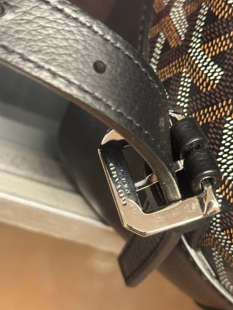 Image of Goyard Calfskin Cisalpin Backpack copy