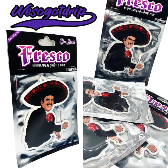 “Puro Macho” Car Air Freshener Vicente NEW