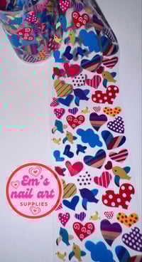 Love birds foil 