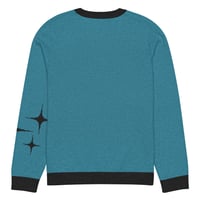 Image 4 of Mod Kitty Knitted crew neck sweater