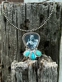 Image 2 of Johnny Cash Pendant 
