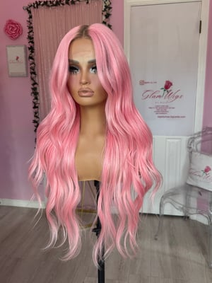 Image of pink waves luxury (ready to ship)