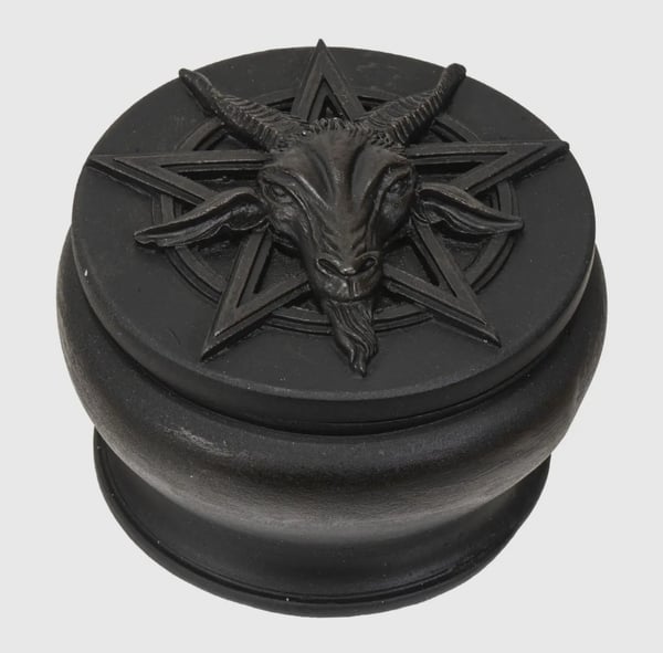 Image of Baphomet Trinket Box