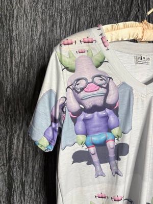 Image of Lactose V-Neck Angel Bull Sample Tee