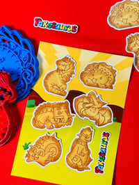 Image 1 of Sticker Sheet Pokesaurus 🦕