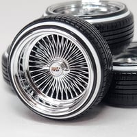 Image 1 of 1:25 17 inch straight lace chrome