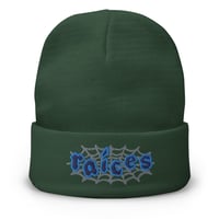 Image 2 of RaÍces Web Embroidered beanie
