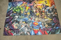 Image 3 of Marvel vs dc wall flag