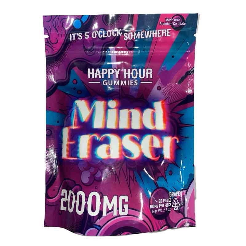 HAPPY HOUR MIND ERASER 2000mg  GUMMIES 