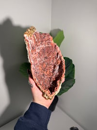 Image 1 of XL PINK CHALCEDONY GEODE -MOROCCO- A