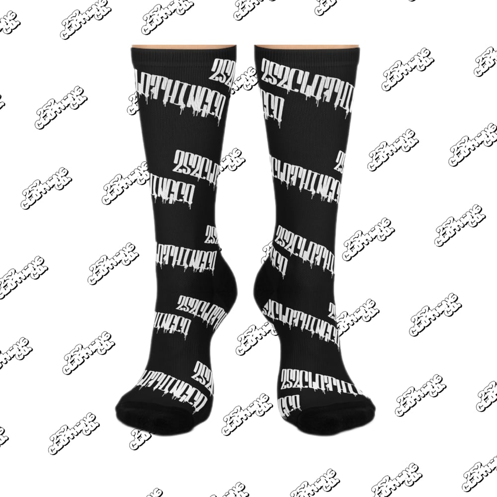 Graffiti Drip Socks