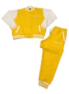 YB Premium Yellow-White Varsity Suit