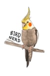 "Bird Nerd" postcard
