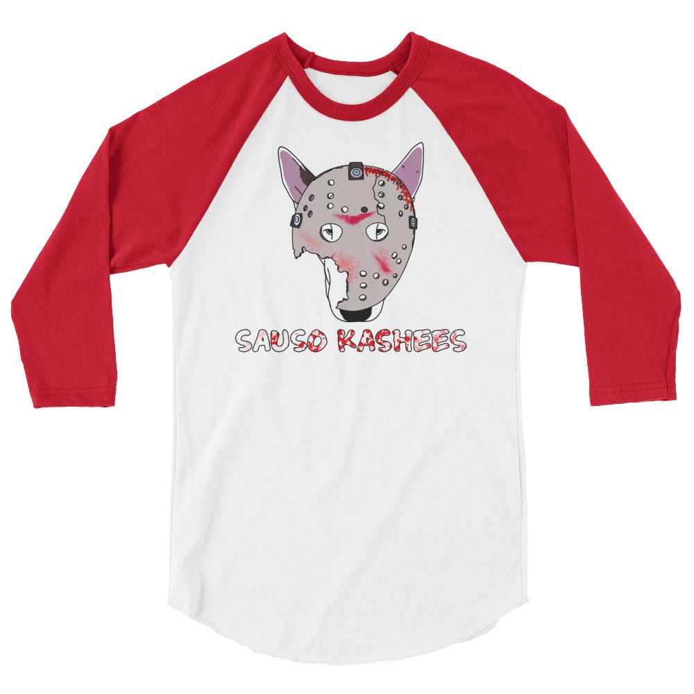 Image of SAUSO KASHEES 3/4 SLEEVE RAGLAN SHIRT