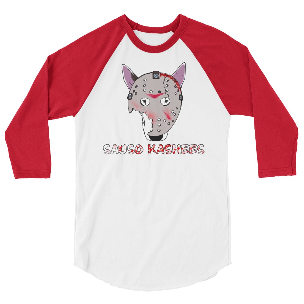 Image of SAUSO KASHEES 3/4 SLEEVE RAGLAN SHIRT 