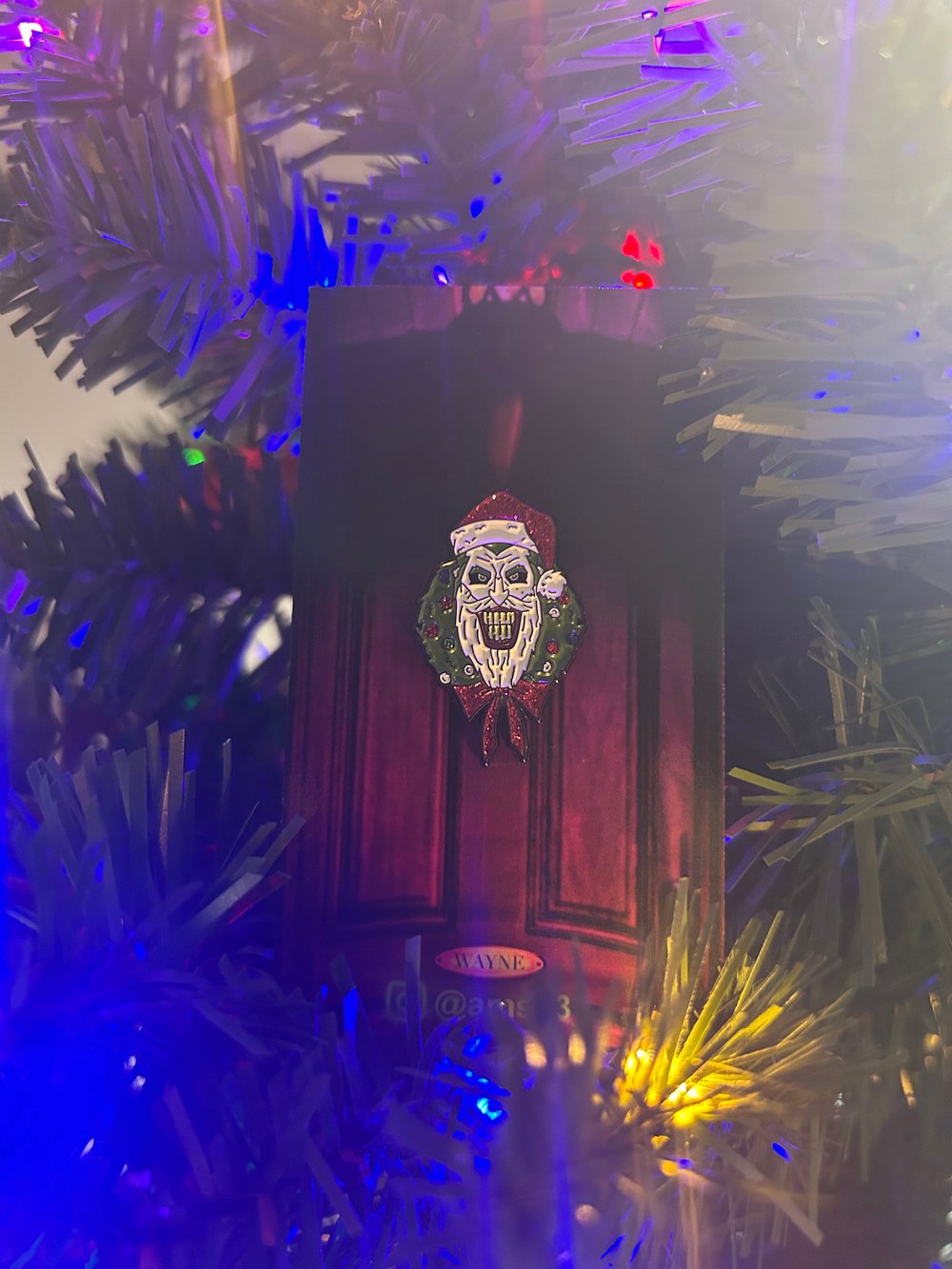 “Joker is Coming to Town” Pin