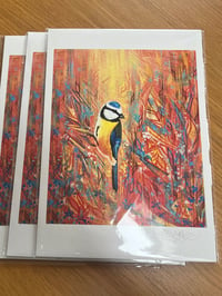 Image 2 of Great tit print 
