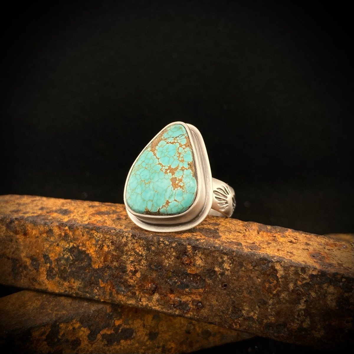 Number 8 Turquoise Ring 6