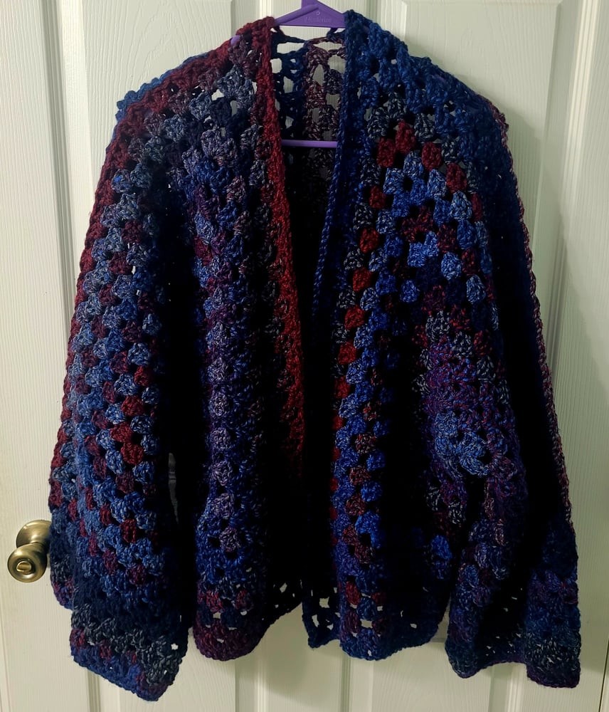 Image of Deap Sea Crochet Cardigan