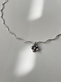 Image 3 of Squiggly Flower Choker 