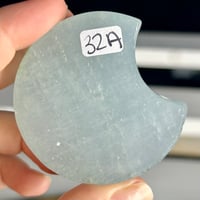Image 2 of Aquamarine Moon With Stand (32A)